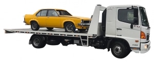 Hilltop Towing Yellow Torana
